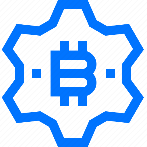 Bitcoin, configuration, cryptocurrency, gear, options, preferences, setting icon - Download on Iconfinder