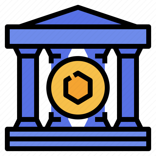 Fungible, bank, blockchain, defi, crypto icon - Download on Iconfinder