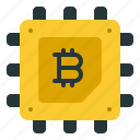 cpu, bitcoin, digital, currency, money, blockchain, cryptocurrency, chip
