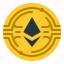 ethereum, cryptocurrency, money, currency, coin, cash 