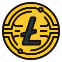 litecoin, cryptocurrency, money, currency, coin, cash