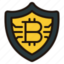 protection, shield, cryptocurrency, digital, currency, bitcoin, safe, security