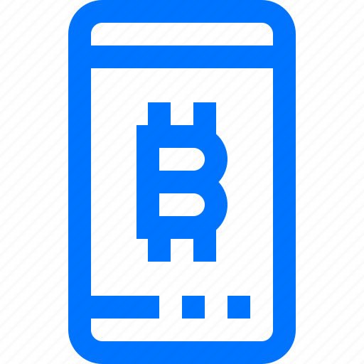 Bitcoin, cryptocurrency, device, online, phone, smartphone, technology icon - Download on Iconfinder