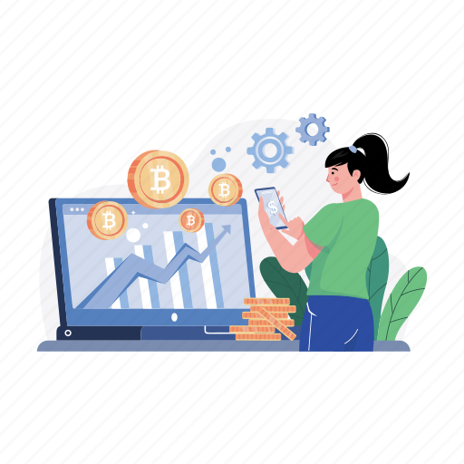 Bitcoin, coin, crypto, currency, market, cash, financial icon - Download on Iconfinder