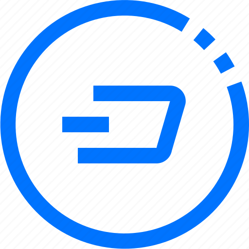 Cash, coin, cryptocurrency, dash, money, online, payment icon - Download on Iconfinder