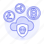 asset, cloud, crypto, cryptocurrency, cryptography, currency, digital, skull 