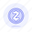 asset, coin, crypto, cryptocurrency, currency, digital, zcash 