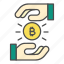 bitcoin, exchange, investment, payment, transaction 