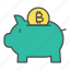 bitcoin, crypto, cryptocurrency, investing, saving 
