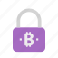 bitcoin, cryptocurrency, lock, protection, safe, security 