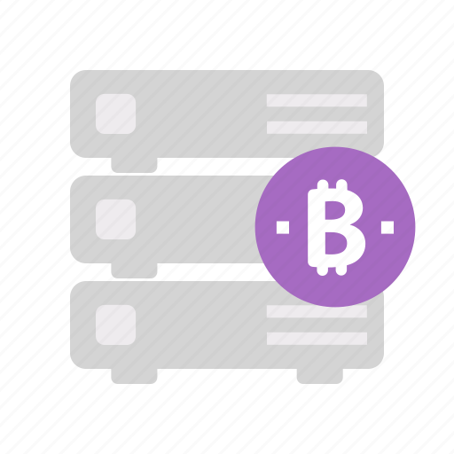 Bitcoin, cryptocurrency, database, routers icon - Download on Iconfinder