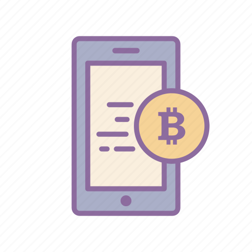 Bitcoin, blockchain, cryptocurrency, mobile, secure, smartphone, wallet icon - Download on Iconfinder