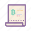 bill, bitcoin, cryptocurrency, digital, ecommerce, payment, reciept 