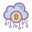 bitcoin, blockchains, cloud, cryptocurrency, secure, server 