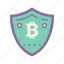 bitcoin, blockchain, cryptocurrency, firewall, secure, sheild 