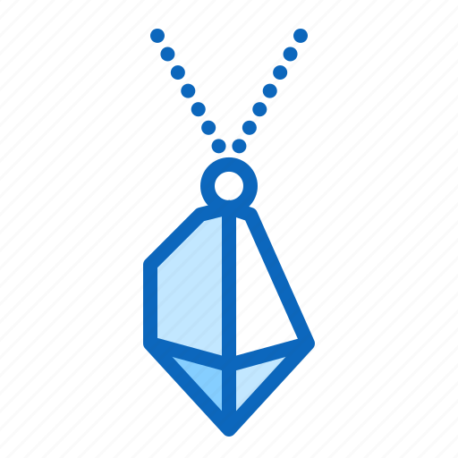 Crystal, jewelry, magic, mineral, pendant icon - Download on Iconfinder