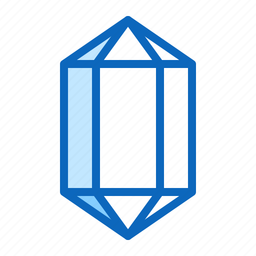Crystal, gemstone, mineral, stone icon - Download on Iconfinder