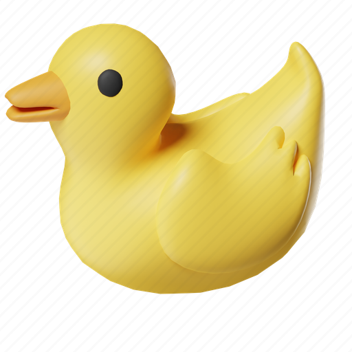 Rubber duck, plastic, toy, duck, toys, baby shower, mother-to-be 3D illustration - Download on Iconfinder