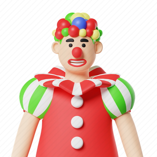 Clown, jester, joker, costume, funny, carnival, festival icon - Download on Iconfinder