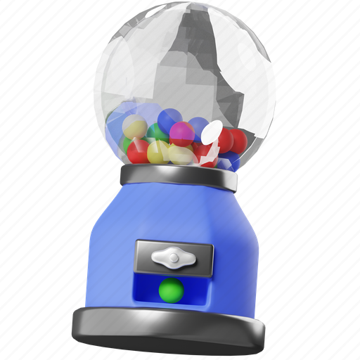 Gumball, machine, vending, candy, dispenser, carnival, festival icon - Download on Iconfinder