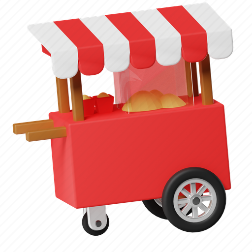 Popcorn, stall, snack, food stand, counter, carnival, festival icon - Download on Iconfinder