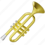 trumpet, flute, fife, instrument, music, carnival, festival, circus, celebration 