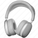 headphone, headset, earphone, audio, music, gadget, device, technology, electronic 