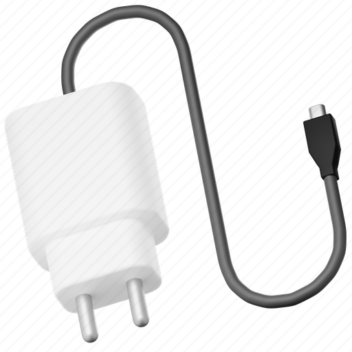 Charger device, charging, energy, cable, type c, gadget, device 3D illustration - Download on Iconfinder