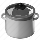 pot, cook, pan, saucepan, cooking pot, kitchen, kitchenware, cooking, utensil 