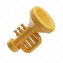 trumpet, musical, trombone, sound, audio, brass, jazz, horn, instrument