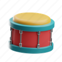snare, drum, musical, audio, sound, party, christmas, percussion, celebration