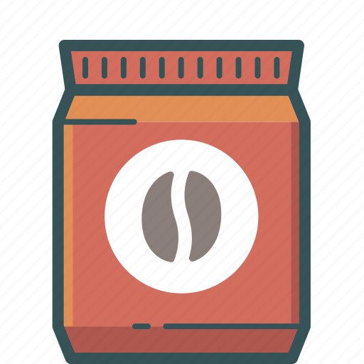 Brewed coffee, coffee, coffee bag, coffee bean, espresso, ground coffee icon - Download on Iconfinder