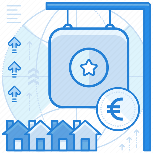 Currencies, estate, euro, finance, real icon - Download on Iconfinder