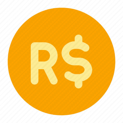 Brazilian, real, brazil, money, currency, coin icon - Download on Iconfinder
