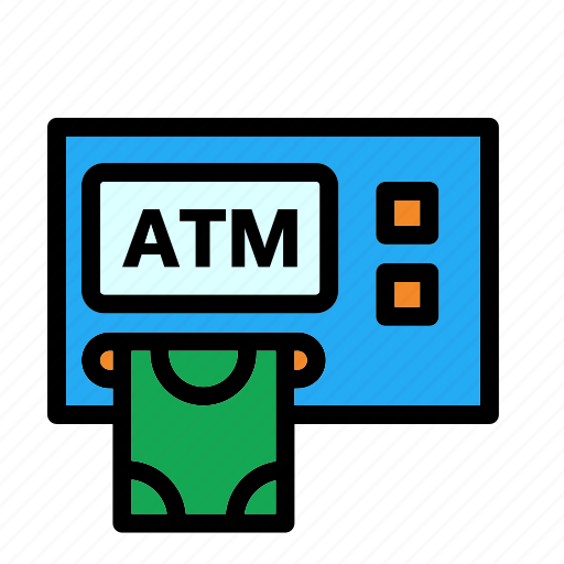 Atm, business, finance, currency, money, financial icon - Download on Iconfinder