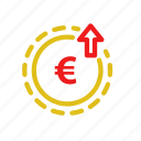 euro, money, currency, coin, finance, financial