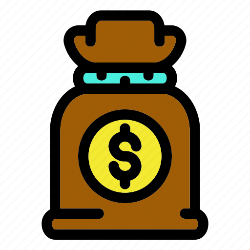 Money, bag, money bag, finance, currency icon - Download on Iconfinder