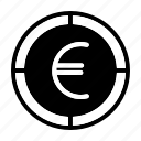 euro, eur, currency, essential, coin, money, ui, business