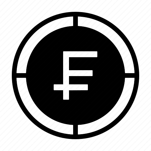 Franc, swiss, chf, currency, essential, coin, ui icon - Download on Iconfinder