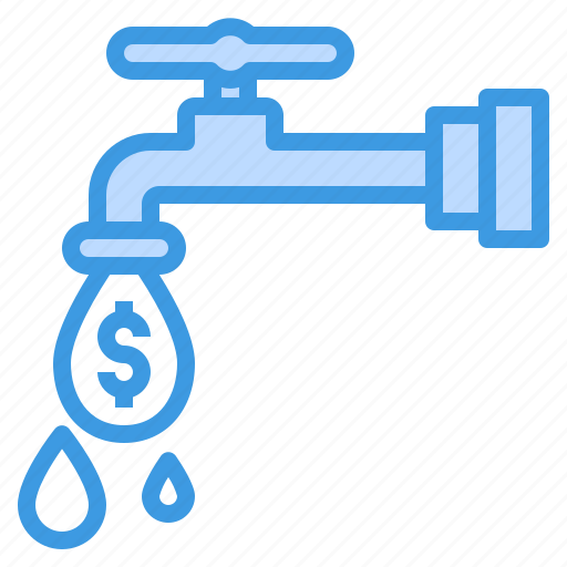 Business, commerce, faucet, money, profit icon - Download on Iconfinder