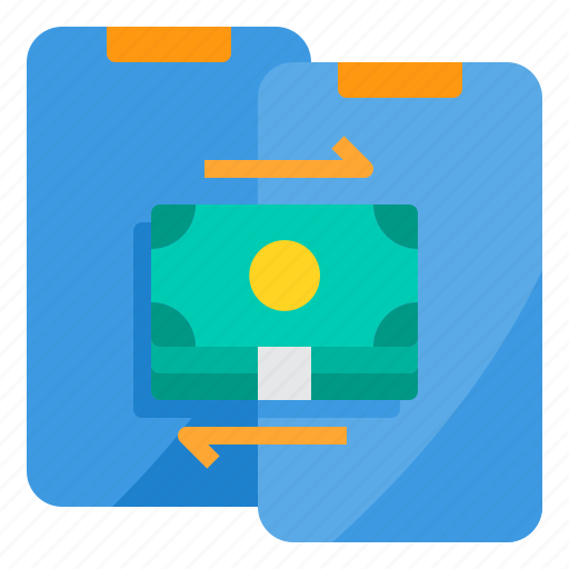 Currency, money, online, smartphone, transfer icon - Download on Iconfinder
