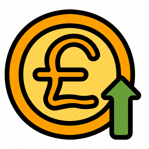 Pound, money, finance, currency, payment, profit, income icon - Download on Iconfinder