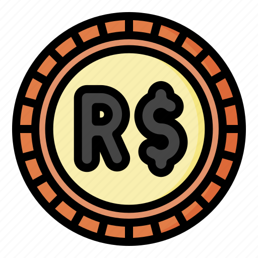 Real, brasil, currency, financial, coin, money icon - Download on Iconfinder