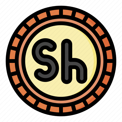 Shiling, kenya, currency, financial, coin, money icon - Download on Iconfinder