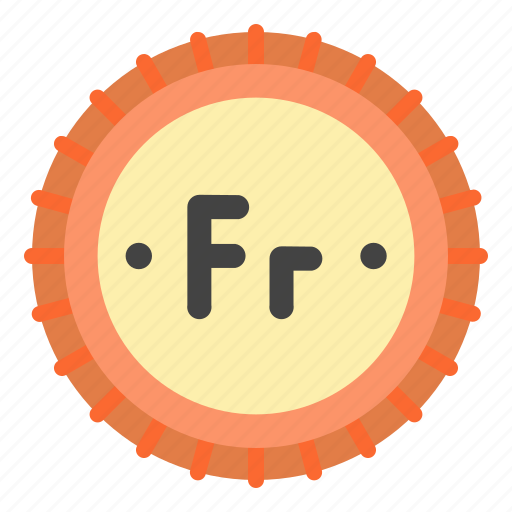 Franc, africa, currency, financial, coin, money icon - Download on Iconfinder