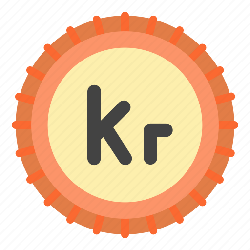 Krone, denmark, currency, financial, coin, money icon - Download on Iconfinder