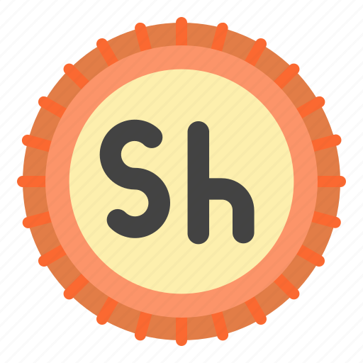 Shiling, kenya, currency, financial, coin, money icon - Download on Iconfinder