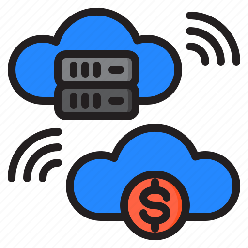 Cloud, finance, currency, money, financial icon - Download on Iconfinder