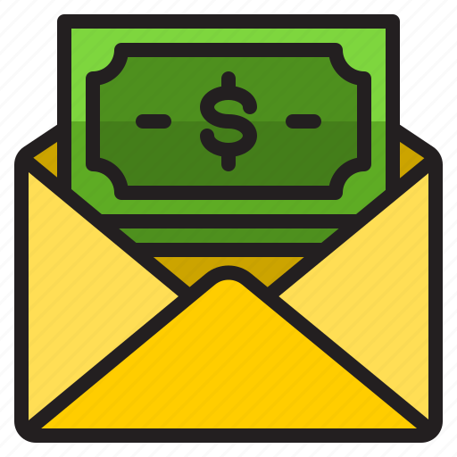 Mail, money, currency, finance, cash icon - Download on Iconfinder