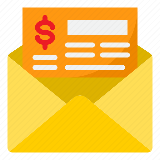 Mail, cheque, currency, finance, money icon - Download on Iconfinder